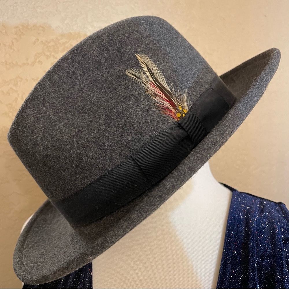 Pendleton Gray Wool Fedora Brand New Condition! - image 8